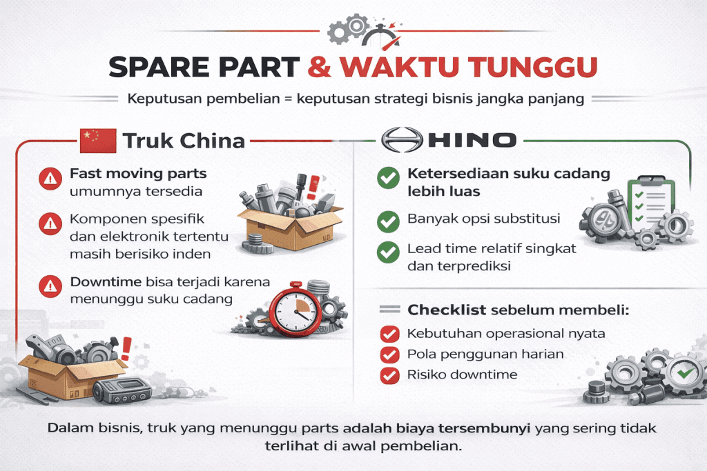 Truk China vs Hino: Performa dan biaya operasional untuk bisnis jangka panjang.